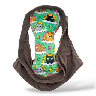 CLOTH LINER XL "Grumpy Cat" (Velvet Minky)