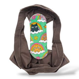 CLOTH LINER SMALL "Grumpy Cat" (Velvet Minky)