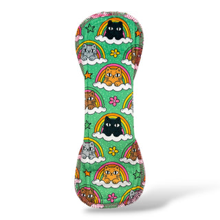 CLOTH PAD "Grumpy Cat" (Velvet Minky)