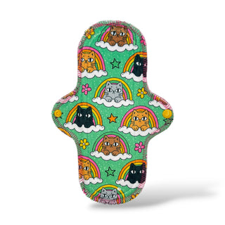 CLOTH PAD "Grumpy Cat" (Velvet Minky)