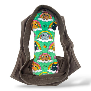 CLOTH PAD "Grumpy Cat" (Velvet Minky)