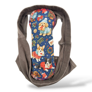 LINER LARGE "Holiday Hounds" (Comfy Cotton)