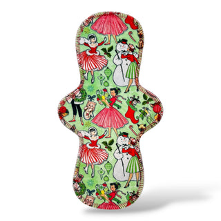 CLOTH LINER XL "Holly Jolly" (Velvet Minky)