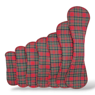CLOTH PAD "Home For The Holidays" (Natural Organic Cotton)