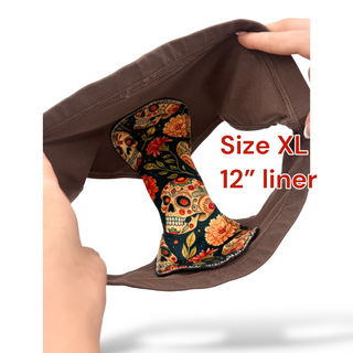 CLOTH LINER XL "Cempasúchil" (Velvet Minky)