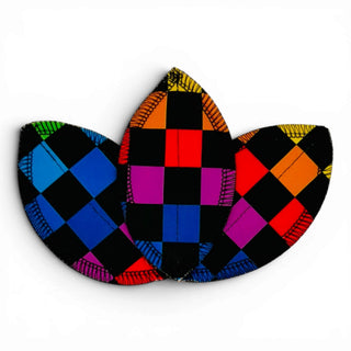 SNATCH PATCH - RAINBOW CHECKERS (3)