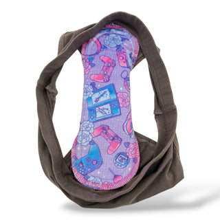 CLOTH PAD "Gamer Girl" (Velvet Minky)
