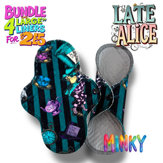 LINER LARGE LATE ALICE (MINKY)
