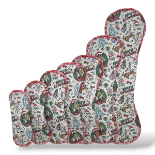 CLOTH PAD "She's A Mean One" (Comfy Terry)