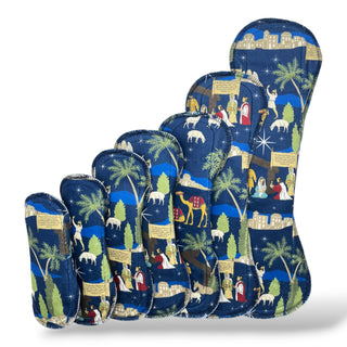 CLOTH PAD "Nativity" (Plush Polartec)