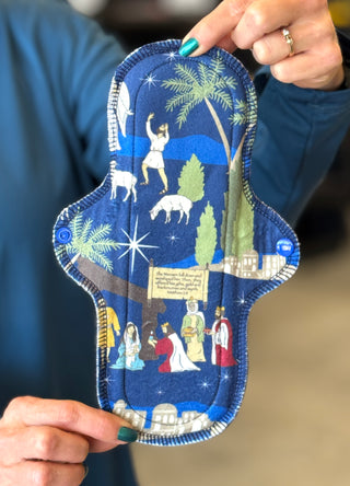 CLOTH PAD "Nativity" (Plush Polartec)