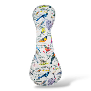 CLOTH PAD "North American Birds" A-SYMMETRICAL 16" (Velvet Minky)