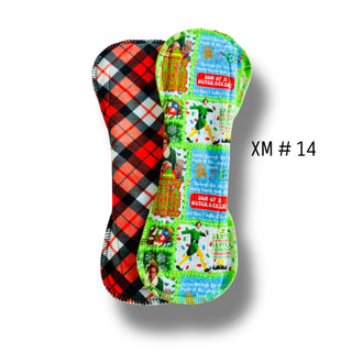XM PAIR 14 (MINKY & DBL BRUSHED POLY) *XL*