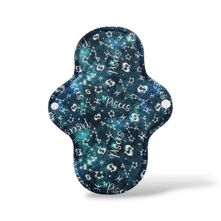 CLOTH LINER LARGE "Pisces" (Natural Organic Cotton)