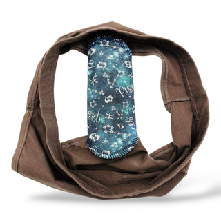 CLOTH LINER SMALL "Pisces" (Natural Organic Cotton)