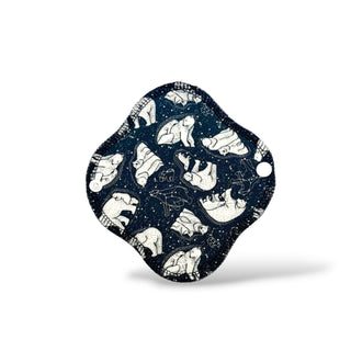 CLOTH LINER SMALL "Polar Zodiacs" (Natural Organic Cotton)