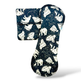 WRAPPER "Polar Zodiacs" (Natural Organic Cotton)