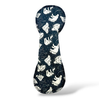 CLOTH PAD "Polar Zodiacs" (Natural Organic Cotton)