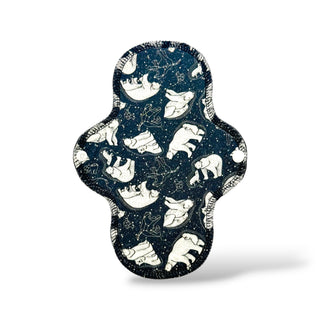 CLOTH LINER LARGE "Polar Zodiacs" (Natural Organic Cotton)