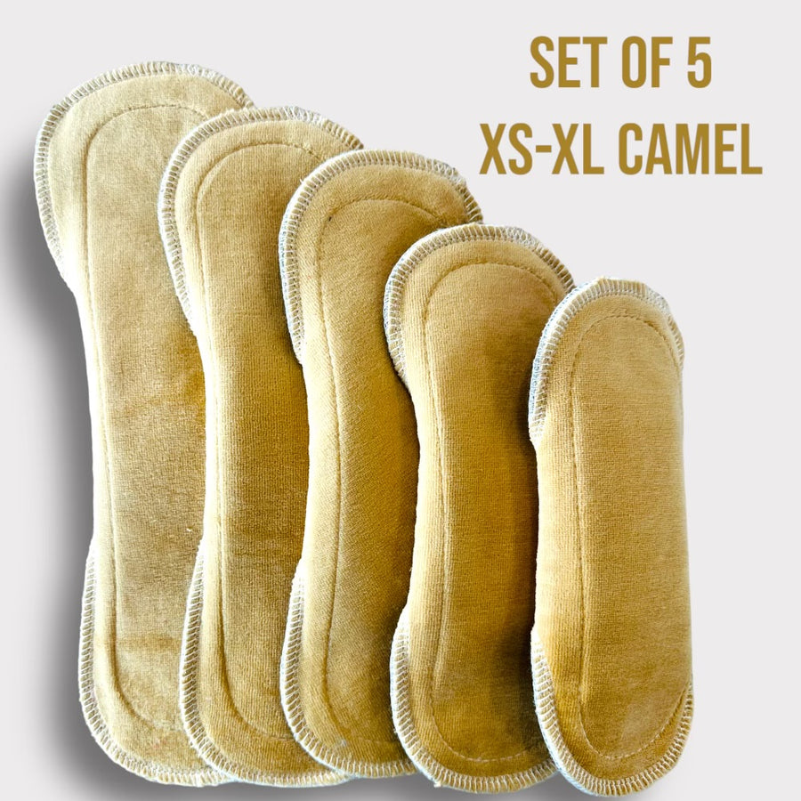CAMEL SETS OF 5 (XS-XL)
