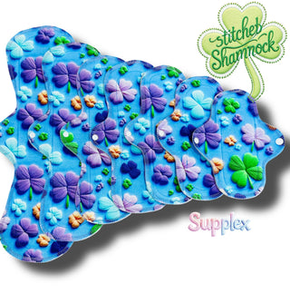 PAD STITCHED SHAMROCKS (SUPPLEX)