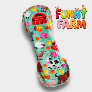 PAD FUNNY FARM (MINKY) *LARGE*