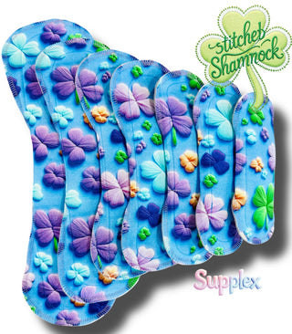 PAD STITCHED SHAMROCKS (SUPPLEX)