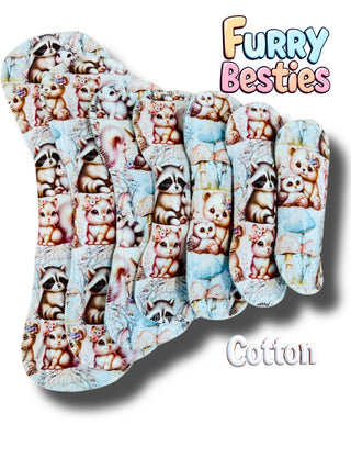 PAD FURRY BESTIES (COTTON)