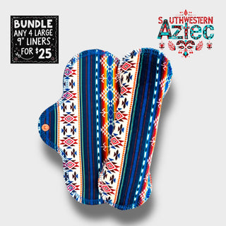 SOUTHWESTERN AZTEC 9" Large Liner