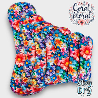 CORAL FLORAL (STAY DRY)