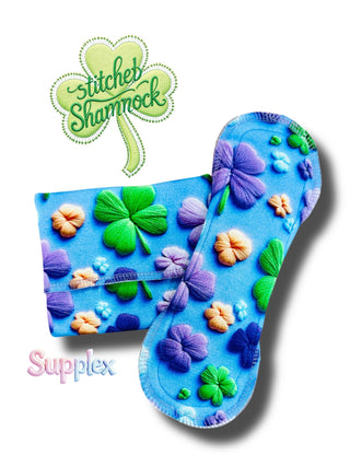 PAD STITCHED SHAMROCKS (SUPPLEX)