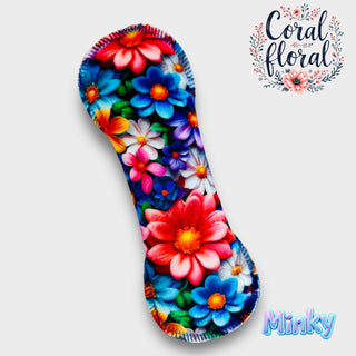 CORAL FLORAL (MINKY)