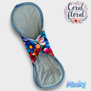 CORAL FLORAL (MINKY)