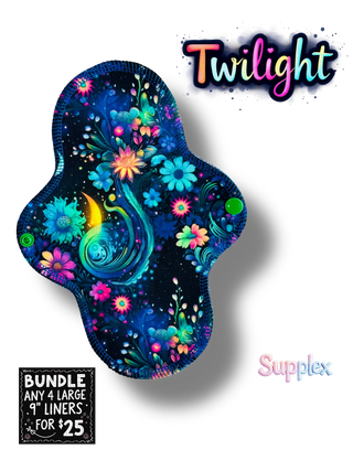 TWILIGHT 9" Large Liner (SUPPLEX)