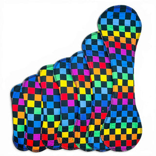PAD RAINBOW CHECKERS (STAY DRY)