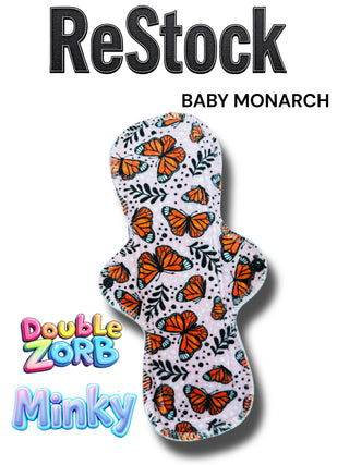 PAD BABY MONARCH (MINKY) DOUBLE ZORB
