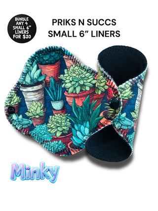 LINER SMALL SUCCULENTS (MINKY)