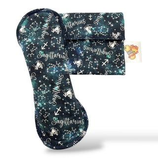 CLOTH PAD "Sagittarius" (Natural Organic Cotton)