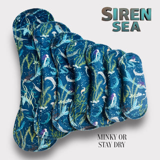 PAD SIREN SEA (MINKY OR STAY DRY)