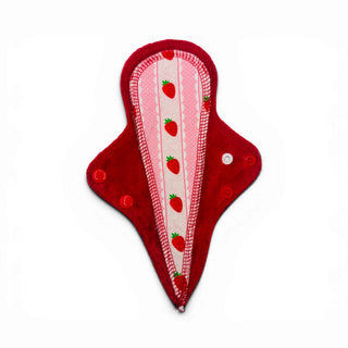THONG PAD STRAWBERRY LACE (ORGANIC COTTON)
