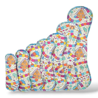 CLOTH PAD "Sweet Moves" (Natural Organic Cotton)