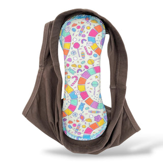 CLOTH PAD "Sweet Moves" (Natural Organic Cotton)