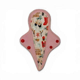THONG PAD SUGAR PLUMS PROMENADE (ORGANIC COTTON)