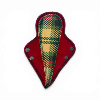 THONG PAD CHRISTMAS TARTAN (ORGANIC COTTON)