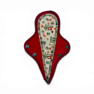 THONG PAD COZY FIRE (ORGANIC COTTON)