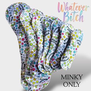 PAD WHATEVER B PURPLE (MINKY)