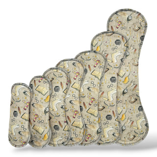CLOTH PAD "Winter Wizards" (Plush Polartec)