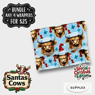 SANTA'S COW WRAPPER