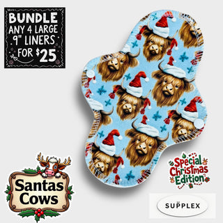 SANTA'S COW 9" Large Liner (SUPPLEX)