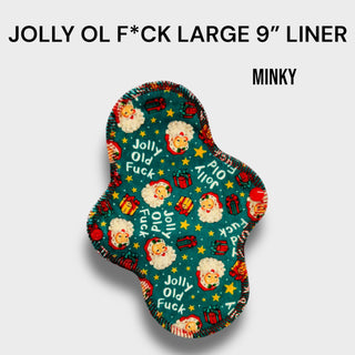 JOLLY OL' F*CK 9" Large Liner (MINKY)